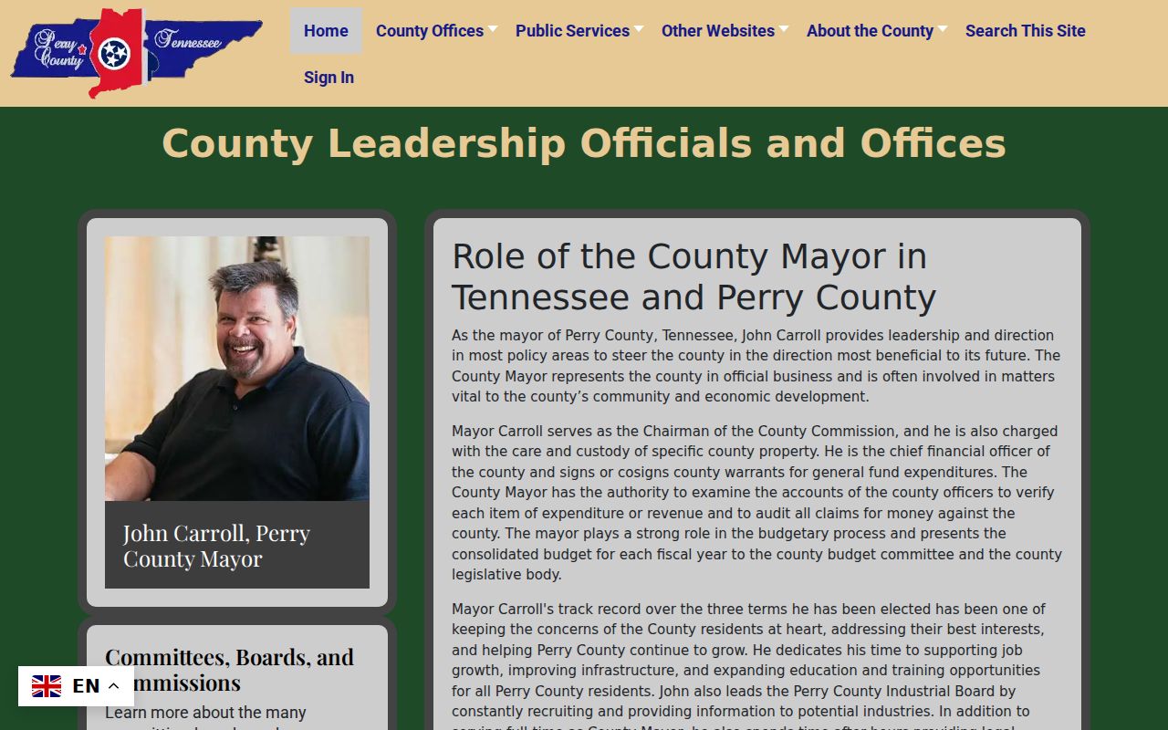 Perry County sheriff's office